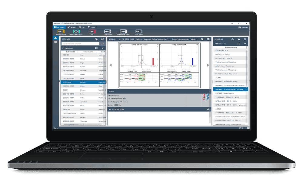 OtoAccess laptop